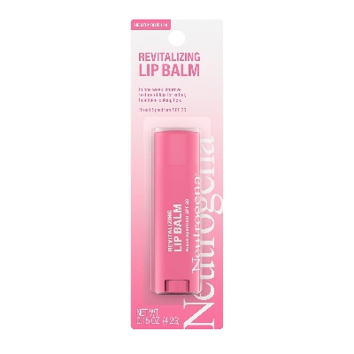 Picture of Neutrogena Revitalizing and Moisturizing Tinted Lip Balm with Sun Protective Broad Spectrum SPF 20 Sunscreen, Lip Soothing Balm with a Sheer Tint in Color Healthy Blush 20, .15 oz