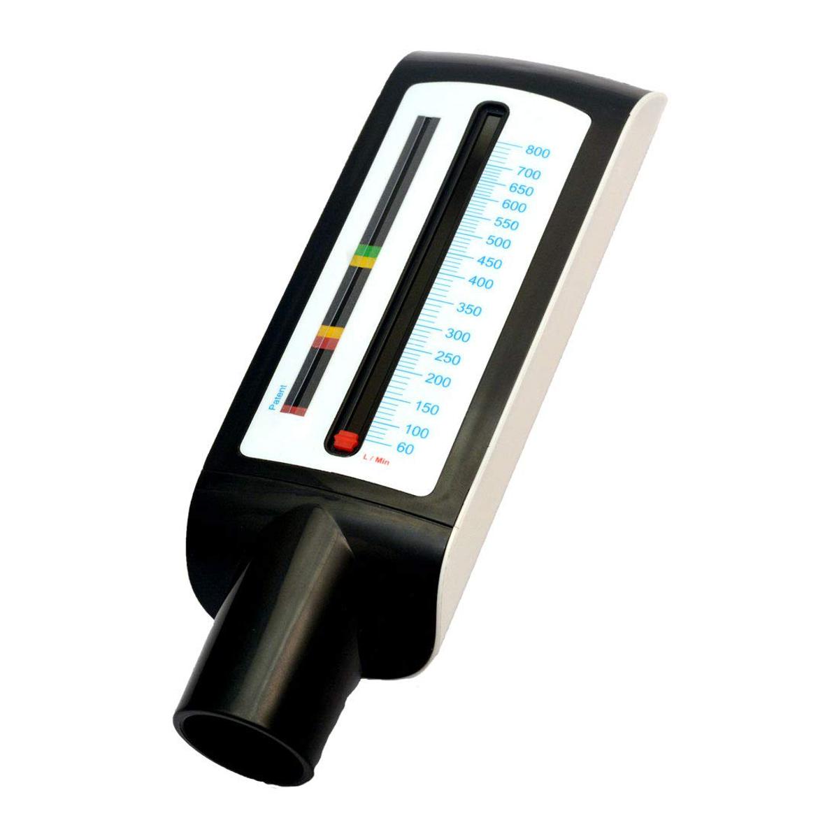 Picture of Medical Adult Portable Spirometer Peak Flow Meter Speed Meter Expiratory Flow for Lung Asthma Breath Function Monitor