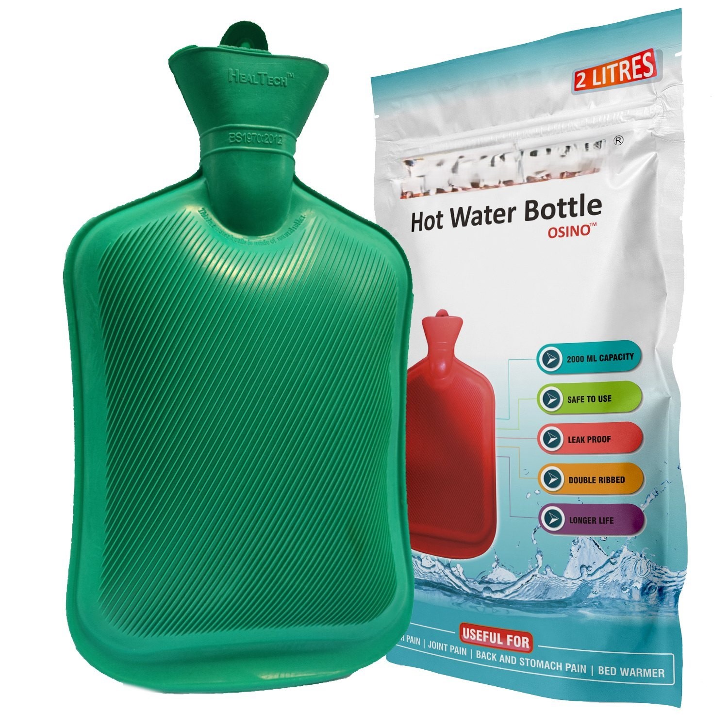 Picture of Hot Water Bag Rubber -1.5 Liter Picture of Hot Water Bag Rubber -1.5 Liter