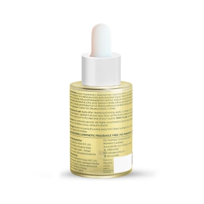 Picture of PLIX - THE PLANT FIX 2% Alpha Arbutin Pineapple De-Pigmentation Dewy Face Serum for Pigmentation & Dark Spots Removal for Unisex with 10% Niacinamide, 5% PHA for All Skin, 30ml