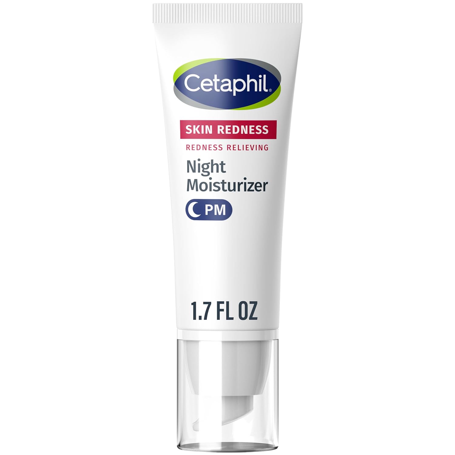 Picture of Cetaphil Night Cream, Redness Relieving Night Moisturizer for Face, 1.7 fl oz, For Dry, Redness-Prone Skin, Hypoallergenic, Fragrance Free