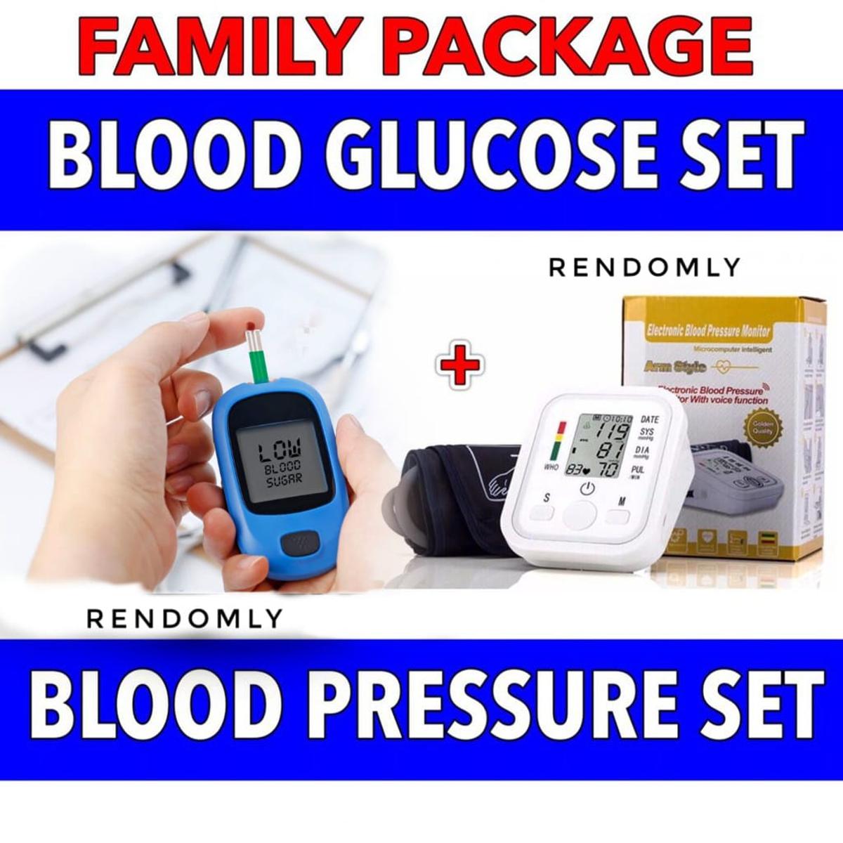 Picture of Gadgets Appliances Combo Pack Glucose Monitor and Blood Pressure Monitor