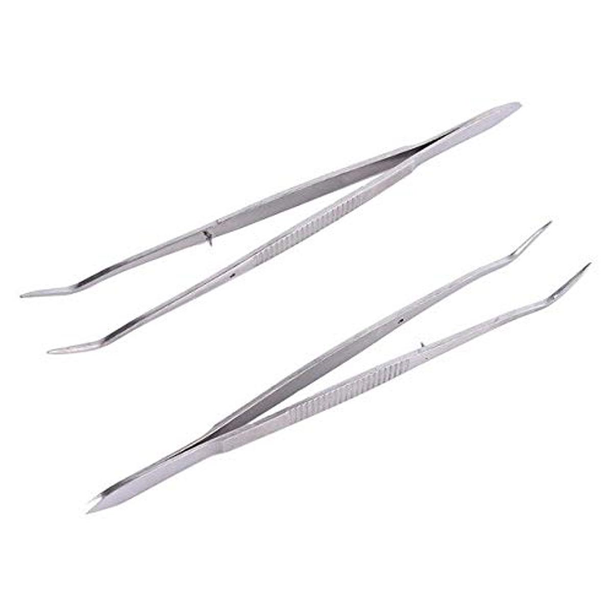 Picture of Generic Dentistry Tool Dental Plier Stainless Steel Dental Tweezer Forcep Teeth Clean Tools Professional Dentistry Instrument Hygiene
