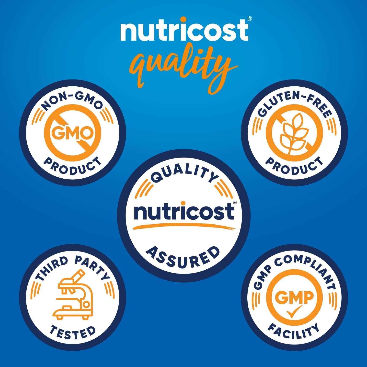 Picture of Nutricost Mushroom Complex Supplement, 120 Capsules - 10 Mushroom Blend (with Reishi, Maitake, Shiitake, Lion's Mane, and More) - Non-GMO and Gluten Free