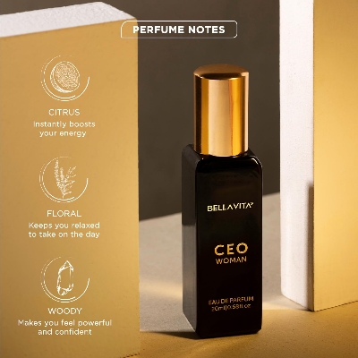 Picture of Bella Vita Luxury Ceo Woman Eau De Parfum Liquid Perfume With Bergamot, Tonka & Vanilla|Premium, Long Lasting Woody & Fruity Fragrance Scent For Women, 20ML