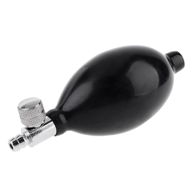Picture of Blood Pressure Monitor Inflation Pump Latex Bulb with Twist Air Release Valve
