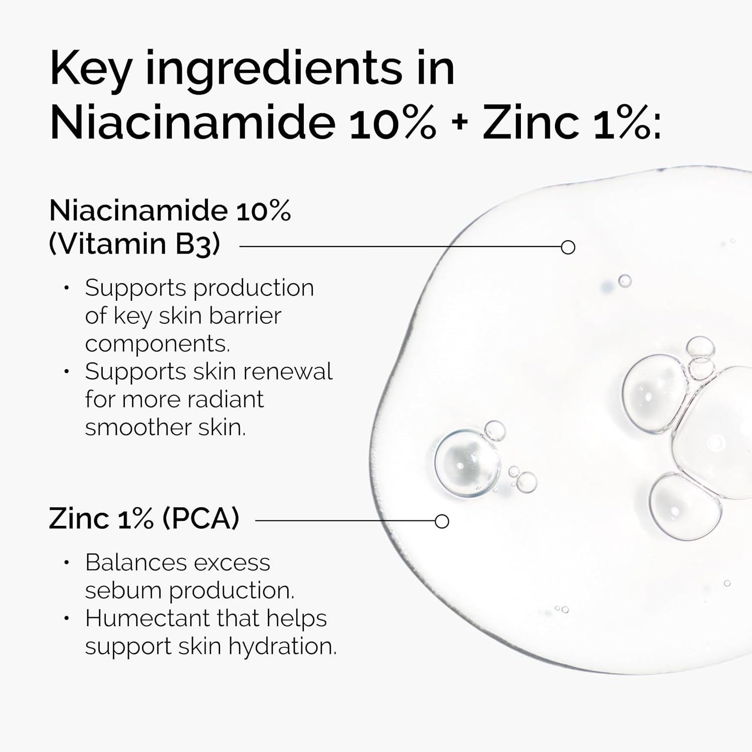 Picture of The Ordinary Niacinamide 10% + Zinc 1%, Smoothing Serum for Blemish-Prone Skin-30 ml