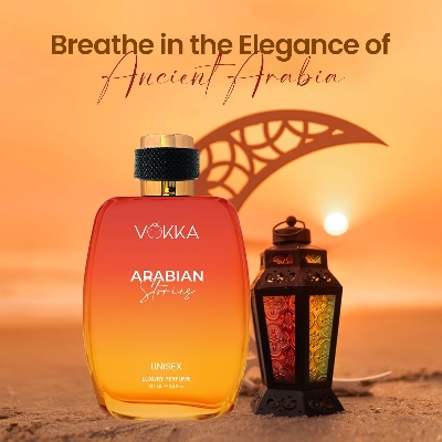 Picture of Vokka Arabian Stories 100ml Perfume | Unisex Luxury Long Lasting Arabian Perfume For Men And Women | Arabic Fruity Scent Eau De Parfum | EDP Fragrance for Gift | Notes: Fruity Musky