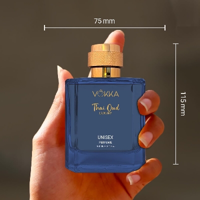 Picture of VOKKA Thai Oud 100 ml | Unisex Luxury Long Lasting Woody Perfume For Men And Women | Woody Oriental Scent Eau De Parfum | EDP Fragrance for Gift | Notes: Rosewood Sandalwood Agarwood