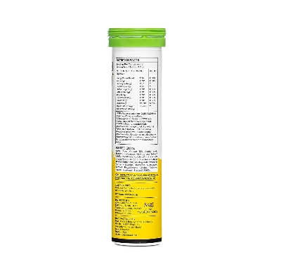 Picture of OZiva ACV Moringa | Control Cravings I Apple Cider Vinegar, Cinnamon, Guggul I No Maltodextrin & No Added Sugar I 15 Effervescent Tablets - Lemon Masala