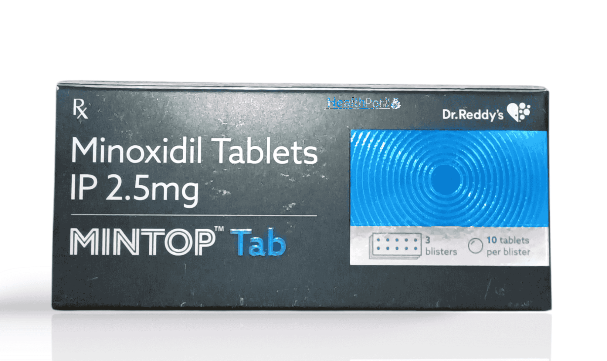 Picture of Mintop 2.5  minoxidil for hair growth-10 counts