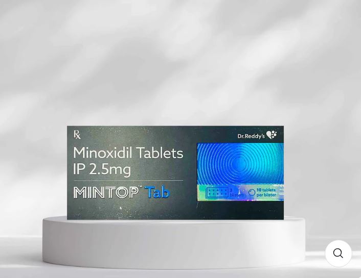 Picture of Mintop 2.5  minoxidil for hair growth-10 counts