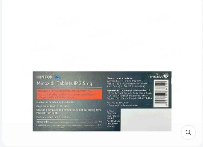 Picture of Mintop 2.5  minoxidil for hair growth-10 counts