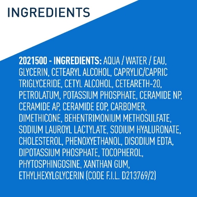 Picture of CeraVe Moisturizing Cream, Body and Face Moisturizer for Dry Skin, Body Cream with Hyaluronic Acid and Ceramides, Daily Moisturizer, Oil-Free, Fragrance Free, Non-Comedogenic, 19 Ounce-539 gram
