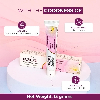 Picture of Kozicare Skin Lightening Non-Sticky lotion-15 gram