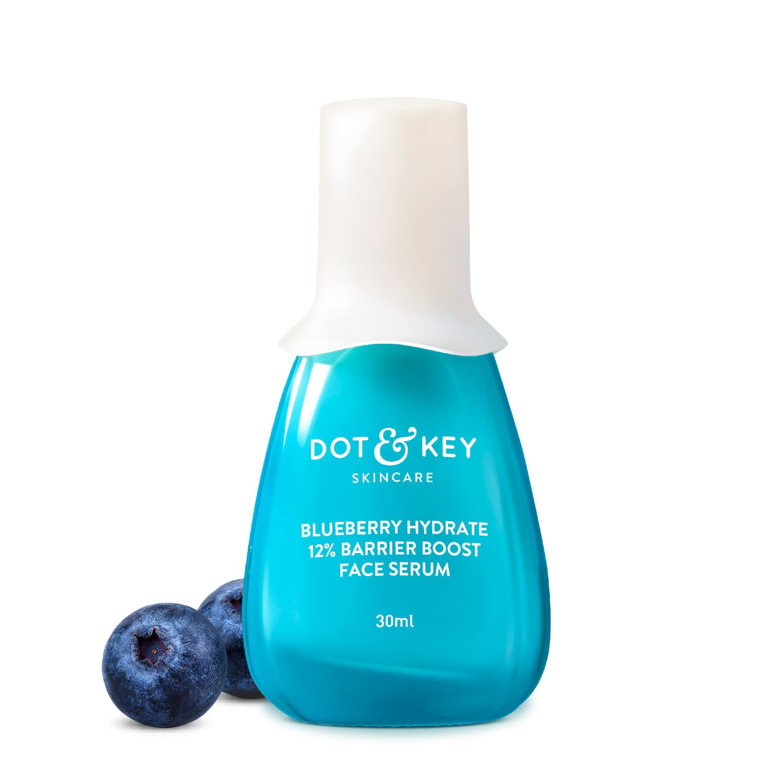 Picture of Dot & Key Blueberry Hydrate 12% Barrier Boost Serum with 7 Ceramides | Niacinamide & Hyaluronic Acid, Reduces Dark Spots, Brightens Skin, Provides Intense Hydration & Repairs Skin Barrier | 30ml