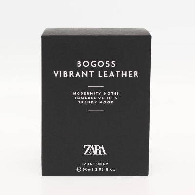 Picture of Zara Bogoss Vibrant Leather EDP Eau De Parfum Cologne for Men 60 ML (2.03 FL. OZ)