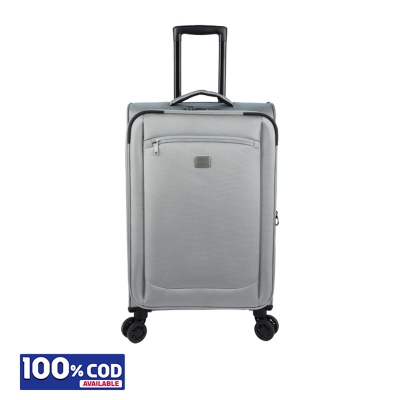 Picture of 24 Inch Soft Suitcase/Luggage 450D Jacquard RPET with PUX2 in waterproof- Gray (original Export)