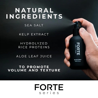 Picture of Alex Costa Sea-Salt Spray by Forte Series | Hair Volume for Men | Volumizing & Texturizing for Hair | Beachy Surfer Hair, Volume Hairspray for All Hair Types, (4 oz)