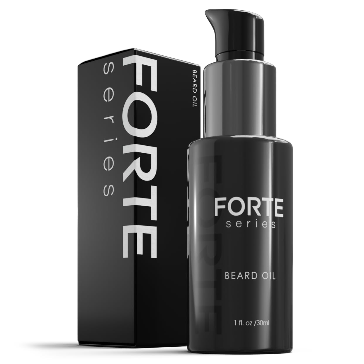 Picture of Premium Beard Oil with Hydrating Oils and Vitamin E for Soft, Healthy Facial Hair, Black