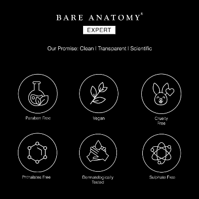 Picture of Bare Anatomy EXPERT Anti-Dandruff Hair Mask | Targets Oily Scalp and Sheds Dry Flakes | 250g