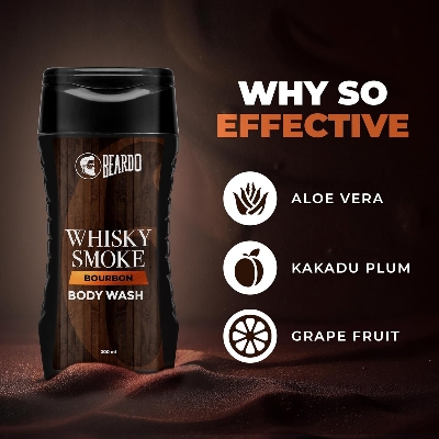 Picture of Beardo Whisky Smoke Bodywash 200ml