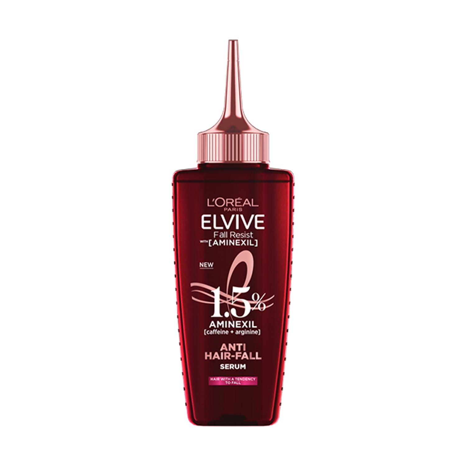 Picture of L'Oréal Paris Fall Resist Anti Hair Fall Serum with 1.5% Aminexil, Caffeine & Arginine for lesser visible scalp & hair fall, 102ml