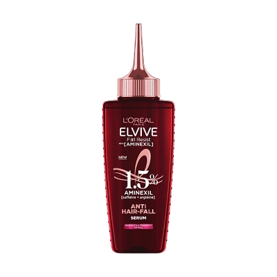 Picture of L'Oréal Paris Fall Resist Anti Hair Fall Serum with 1.5% Aminexil, Caffeine & Arginine for lesser visible scalp & hair fall, 102ml