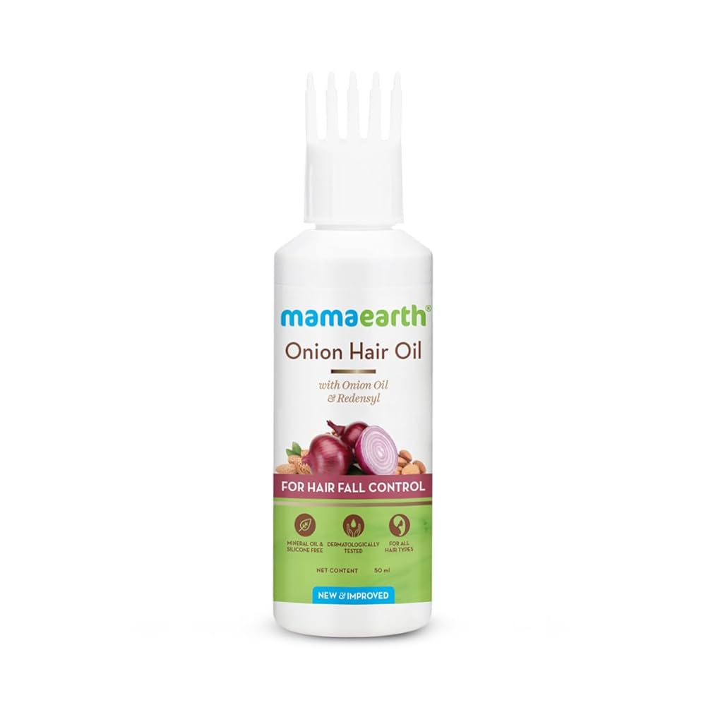 Picture of Mamaearth Onion Oil for Hair Regrowth & Hair Fall Control Hair Oil (150 ml)