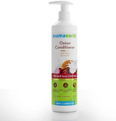Picture of Mamaearth "Onion Conditioner for Hair Growth & Hair Fall Control with Coconut Oil 250ml" (250 ml)