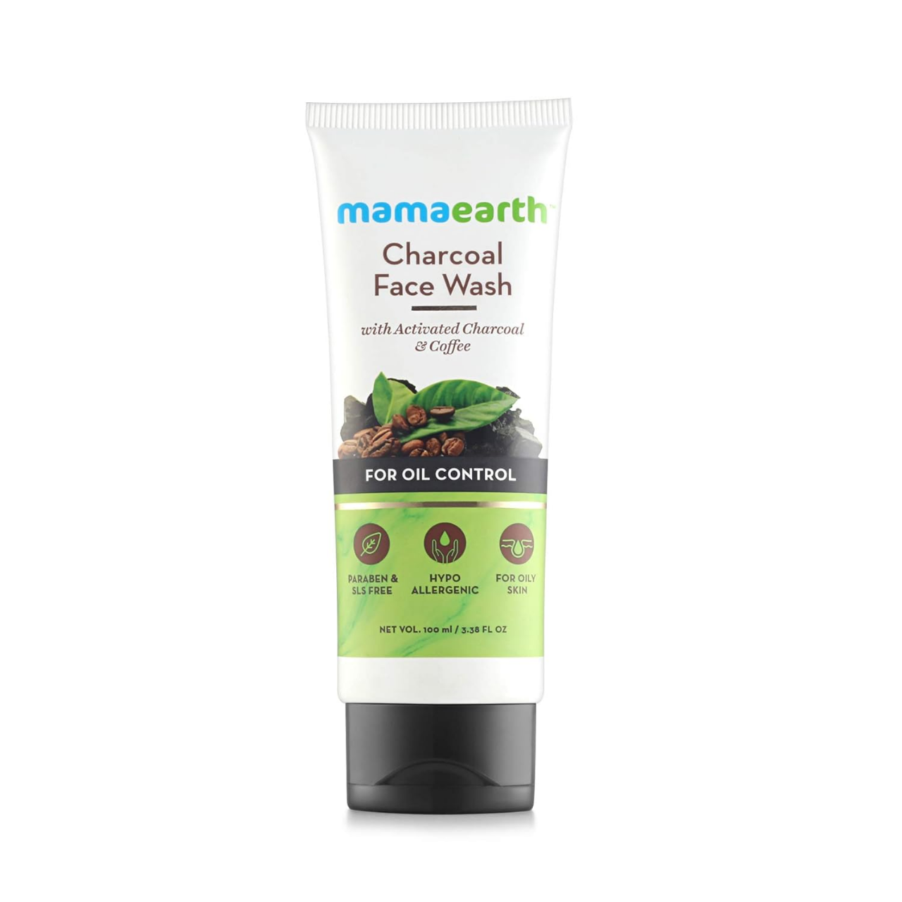 Picture of Mamaearth Charcoal facewash for oily skin 100 ml (packaging may vary)