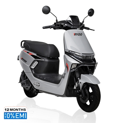Picture of RYDO Blaze Pro-Silver Electric Scooter(Extended Mileage)