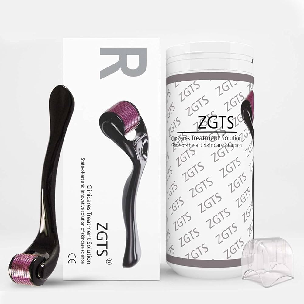 Picture of Zgts Derma Roller 1.5mm -540 titanium needless - Black Head Remover