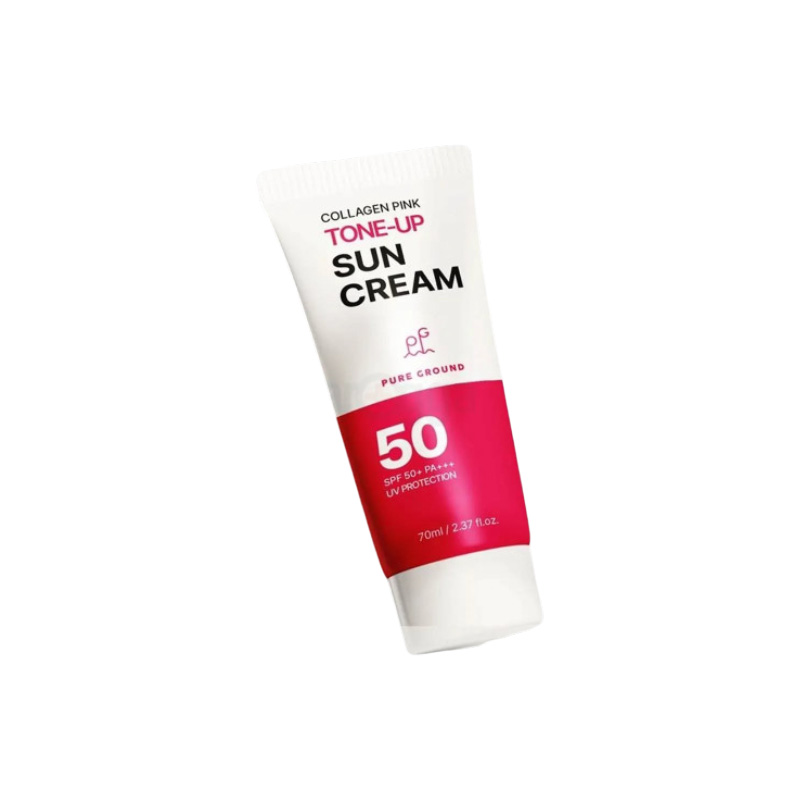 Picture of Pure Ground Collagen Pink Tone Up Sun Cream SPF50+ 70ml