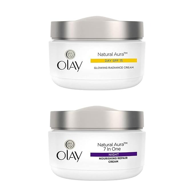 Picture of Olay Natural Aura Natural Day and Night Cream Combo Pack (Thailand)