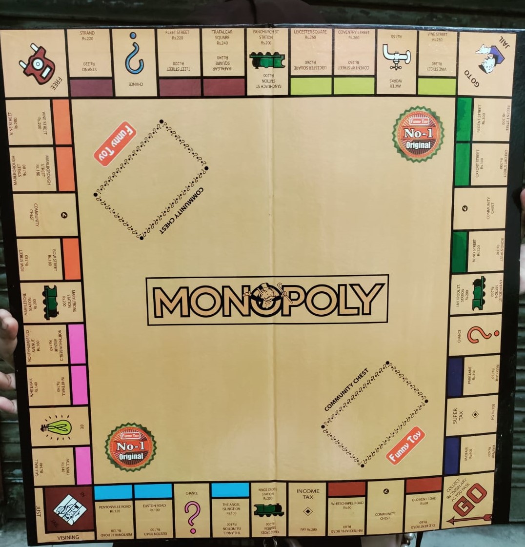 Picture of Monopoly Classic Replacement Board by Hasbro