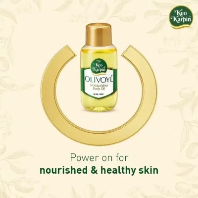 Picture of Keo Karpin Olivoyl | Non-Sticky Olive Oil, Provides All Day Long Moisturisation, Gives Soft, Supple And Shiny Skin | 500 ml |