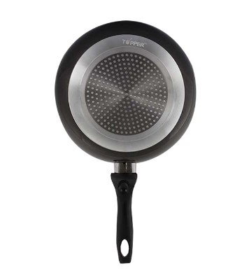 Picture of TPR NS Glamour Fry Pan with Lid (Ash) -30 CM 