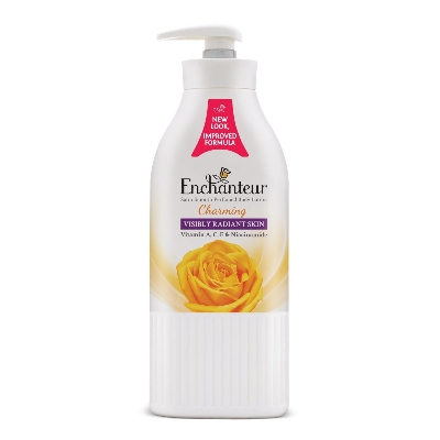 Picture of International Malaysian Product Enchanteur Perfume body lotion Charming Satin Smooth Aloe vera & Olive Butter For Used male /female 500 Ml