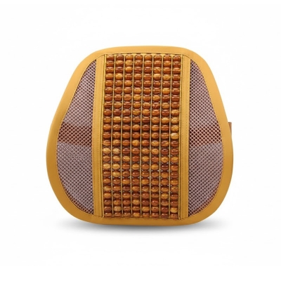 Picture of AUTO CAR WINNER Beaded Plush Velvet Car Seat Cover Wood Cushion Massage Comfort Wooden Bead Strung Cushion