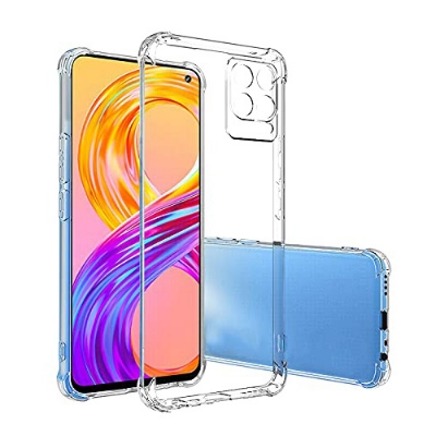 Picture of For Realme 8, Realme 8 Pro" Silicone Shock Proof Hard Back Soft Air Corner Bumper Anti-Scratch Cover Case for "Realme 8, Realme 8 Pro" (Transparent cover) Picture of For Realme 8, Realme 8 Pro" Silicone Shock Proof Hard Back Soft Air Corner Bumper Anti-Scratch Cover Case for "Realme 8, Realme 8 Pro" (Transparent cover)