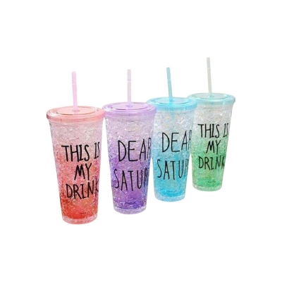 Picture of Summer Water Pot with Straw Picture of Summer Water Pot with Straw