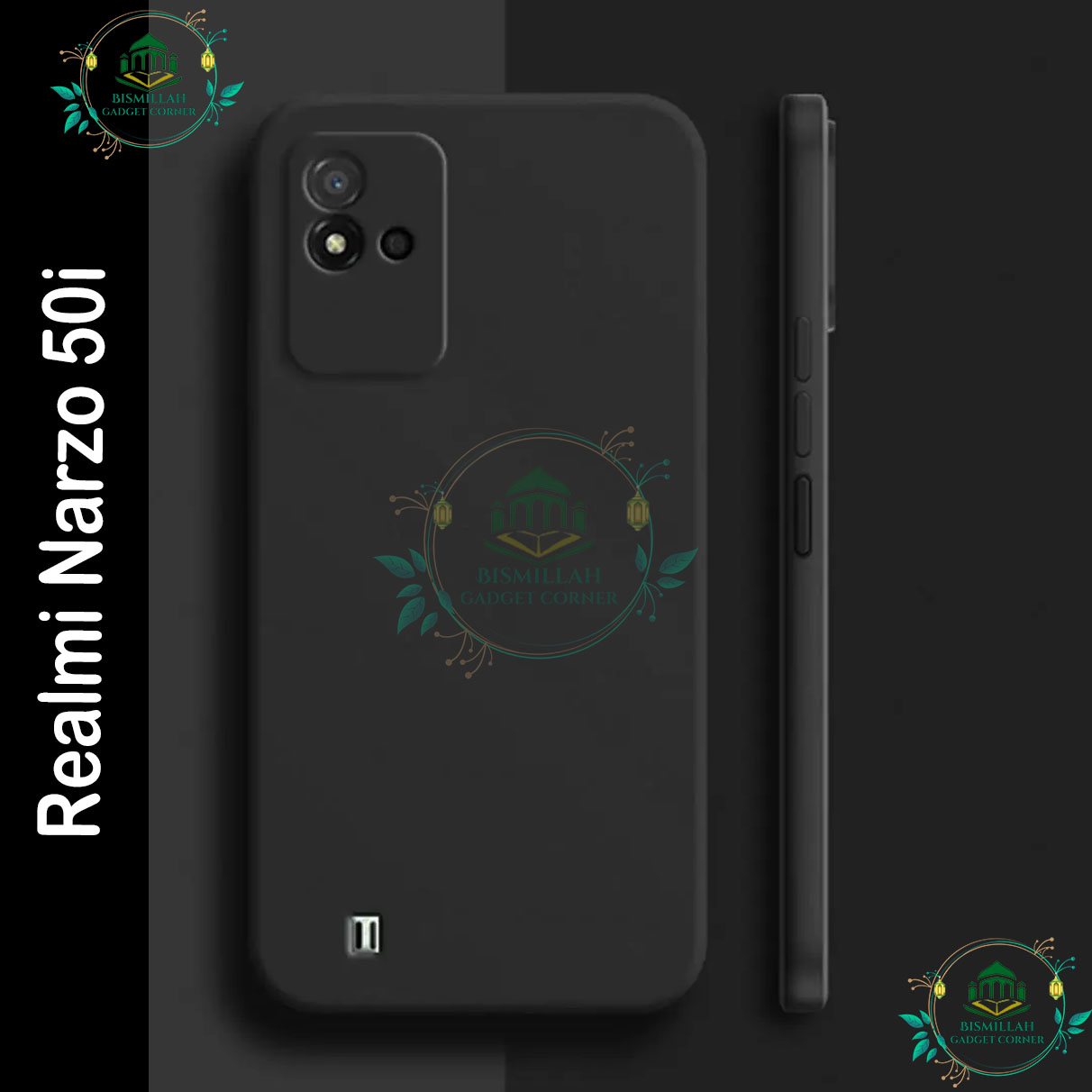 Picture of For Realme Narzo 50i silicon Mobile Back cover/cases Picture of For Realme Narzo 50i silicon Mobile Back cover/cases