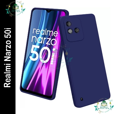 Picture of For Realme Narzo 50i silicon Mobile Back cover/cases Picture of For Realme Narzo 50i silicon Mobile Back cover/cases