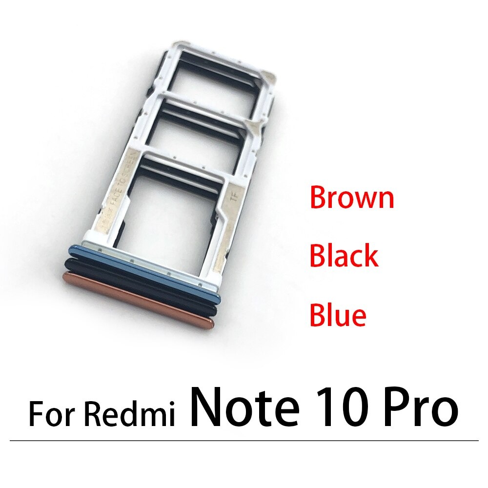 Picture of Sim Slot SD Card Tray Holder for Xiaomi Redmi Note 10 Pro/ note 10 pro max