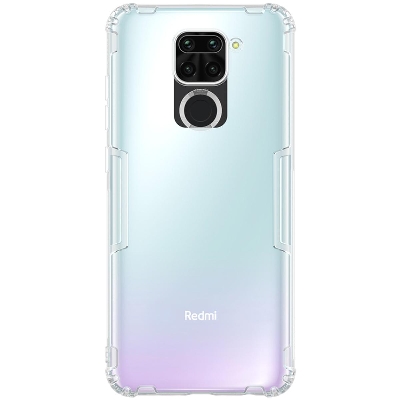 Picture of For Xiaomi Redmi Note 9 / Redmi 10X 4G TPU Back Cover Shockproof Silicone Bumper - Transparent