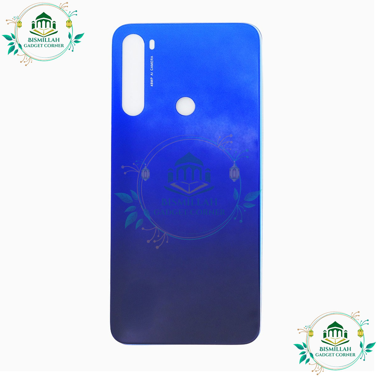 Picture of Backshell for Redmi Note 8 Replacement Back Battery Cover For Xiaomi Redmi Note 8 Back Rear Glass Case - Phone