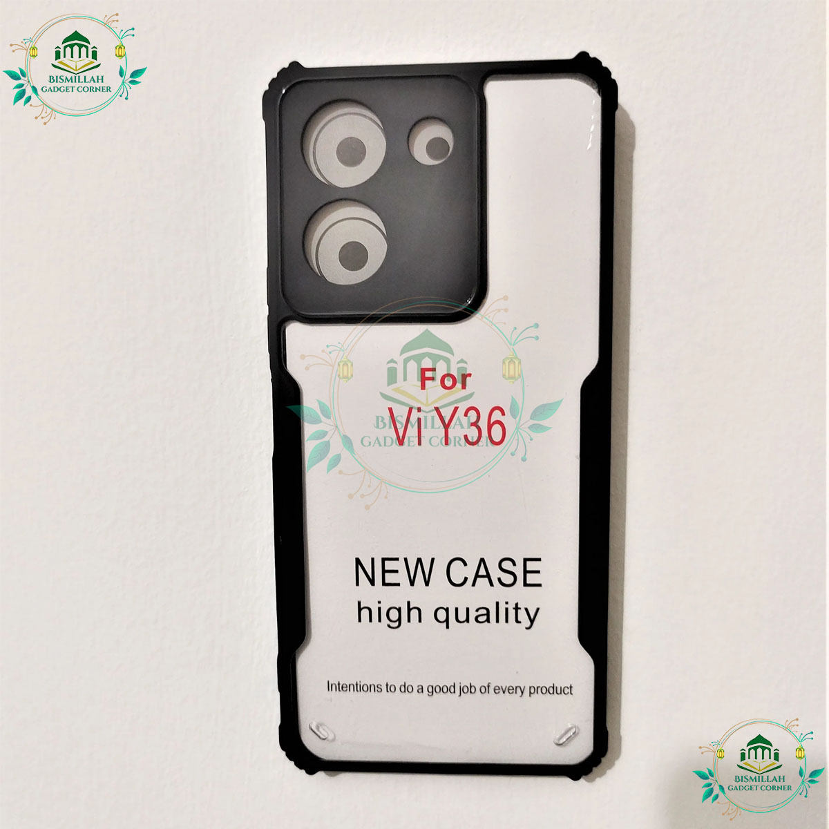 Picture of Back Cover For Vivo Y36 / Vivo Y78 5G / Vivo Y27 5G Cover Edge-Reinforced Shockproof Cushion Back Clear Hybrid Transparent Hard Cover Casing - Camera - Phone Back Cover Picture of Back Cover For Vivo Y36 / Vivo Y78 5G / Vivo Y27 5G Cover Edge-Reinforced Shockproof Cushion Back Clear Hybrid Transparent Hard Cover Casing - Camera - Phone Back Cover