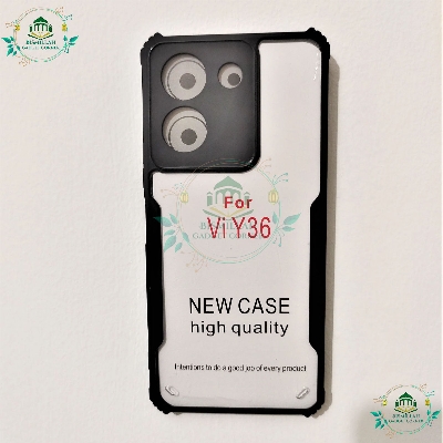 Picture of Back Cover For Vivo Y36 / Vivo Y78 5G / Vivo Y27 5G Cover Edge-Reinforced Shockproof Cushion Back Clear Hybrid Transparent Hard Cover Casing - Camera - Phone Back Cover Picture of Back Cover For Vivo Y36 / Vivo Y78 5G / Vivo Y27 5G Cover Edge-Reinforced Shockproof Cushion Back Clear Hybrid Transparent Hard Cover Casing - Camera - Phone Back Cover