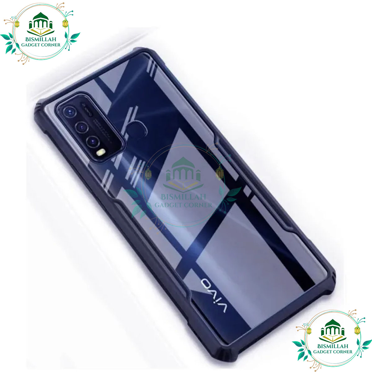 Picture of back cover For Vivo Y30 / Vivo Y50 / Vivo Y30i Edge-Reinforced Shockproof Cushion Back Clear Hybrid Transparent Hard Cover Casing Picture of back cover For Vivo Y30 / Vivo Y50 / Vivo Y30i Edge-Reinforced Shockproof Cushion Back Clear Hybrid Transparent Hard Cover Casing